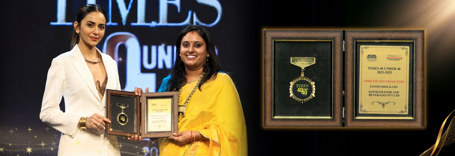 Award banner